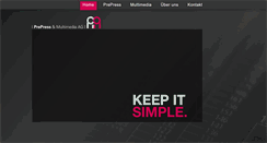 Desktop Screenshot of pp-media.ch
